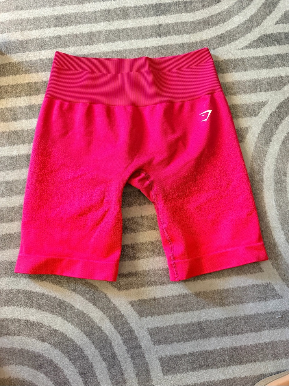 Gymshark Hot Pink Seamless Bike Shorts - Picture 1 of 3